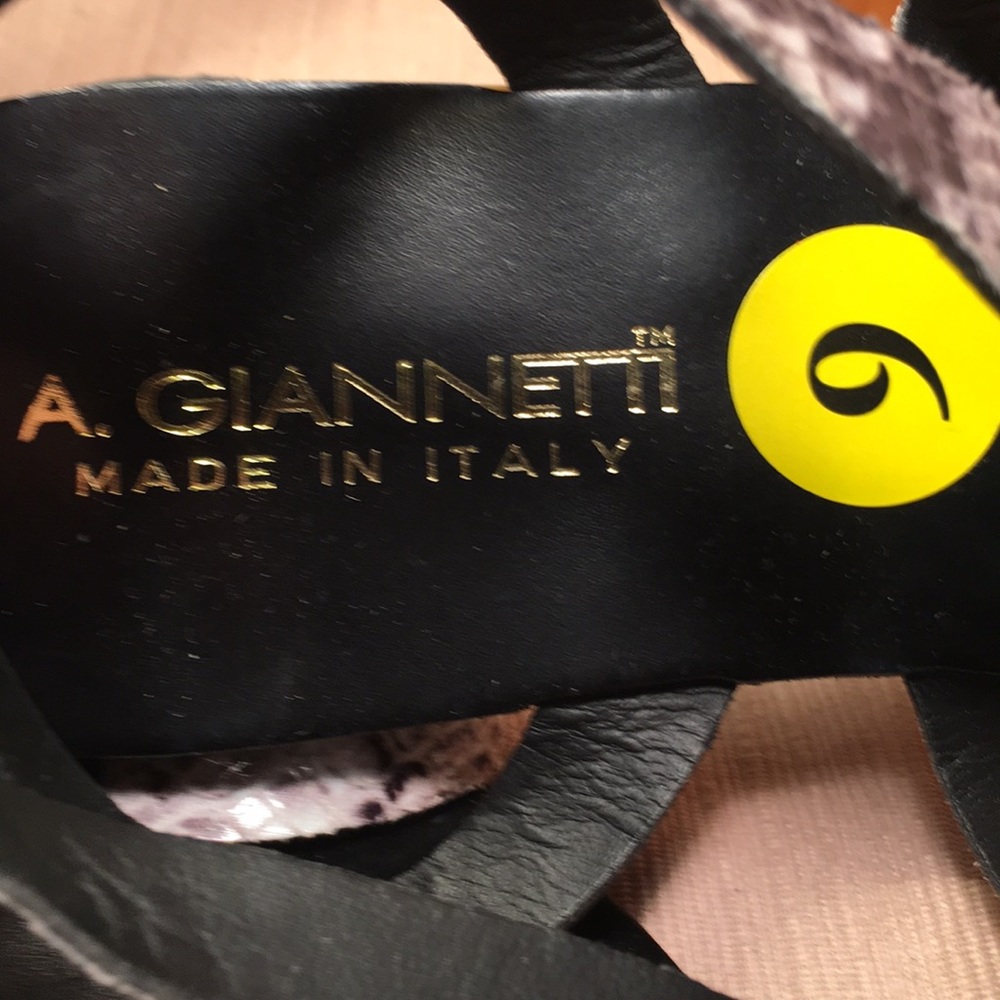 A.Giannetti NWOT leather sandals - Picture 4 of 6